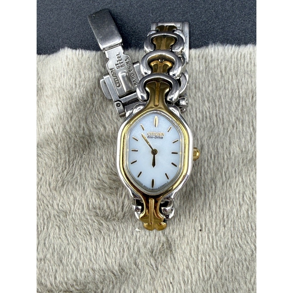 Vintage Citizen Women's Watch Eco-Drive Untested 6.5" - Picture 2 of 10